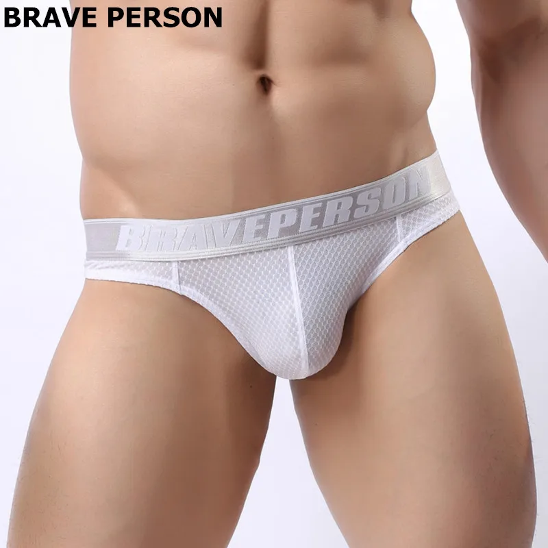 Brave Person Brand Sexy Men Underwear Briefs Bikini Gay Mens Briefs Slip Pouch Low Waist Male Panties Erotic Breathable Slips
Brave Person Brand Sexy Men Underwear Briefs Bikini Gay Mens Briefs Slip Pouch Low Waist Male Panties Erotic Breathable Slips