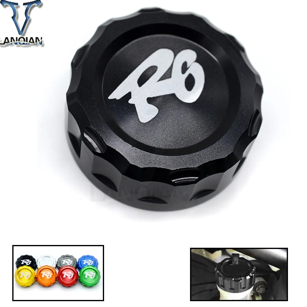 CNC Aluminum Cylinder Reservoir Cover Rear Brake Fluid Reservoir Cap Cover For Yamaha yzf-r6 2006 2007 2008 2009 2010 2011-2014
CNC Aluminum Cylinder Reservoir Cover Rear Brake Fluid Reservoir Cap Cover For Yamaha yzf-r6 2006 2007 2008 2009 2010 2011-2014