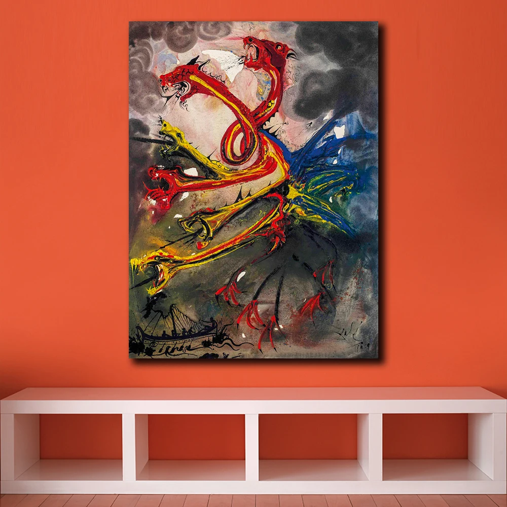 Fashion salvador dali hydres Printed on Canvas Painting For Living Room Home Decor Oil Painting On Canvas Picture Unframed
Fashion salvador dali hydres Printed on Canvas Painting For Living Room Home Decor Oil Painting On Canvas Picture Unframed