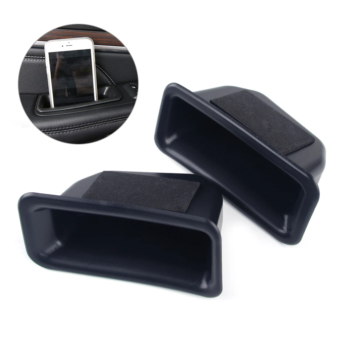 CITALL 1 Pair Front Door Inner Side Handle Glove Tray Armrest Holder Storage Box For Ford Explorer 2016 2017
CITALL 1 Pair Front Door Inner Side Handle Glove Tray Armrest Holder Storage Box For Ford Explorer 2016 2017
