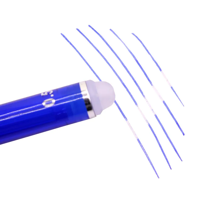 144 шт./лот стираемая ручка в гелевой ручке 0 5 мм синий красный сменные школьные
