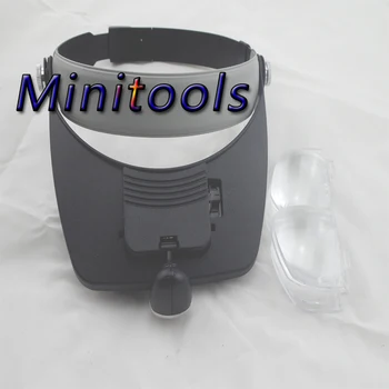 Headband Magnifying Glass Repair Magnifier 2 LED 4pcs 1.2X 1.8X 2.5X 3.5X Glasses Optical lens reading jeweler watchmak
Headband Magnifying Glass Repair Magnifier 2 LED 4pcs 1.2X 1.8X 2.5X 3.5X Glasses Optical lens reading jeweler watchmak