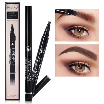Liquid eyebrow pencil Waterproof Long Lasting 4 Fork microblading Eyebrow Tattoo Pen crayon sourcil wunderbrow Pen Tint Makeup
Liquid eyebrow pencil Waterproof Long Lasting 4 Fork microblading Eyebrow Tattoo Pen crayon sourcil wunderbrow Pen Tint Makeup