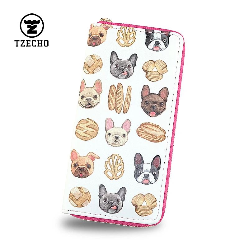 TZECHO Zipper Around Womens Wallets Leather Prints Animal Dog Long Femal Purses Coin Pocket Credit Card Holder Phone Clutch Bag
TZECHO Zipper Around Womens Wallets Leather Prints Animal Dog Long Femal Purses Coin Pocket Credit Card Holder Phone Clutch Bag