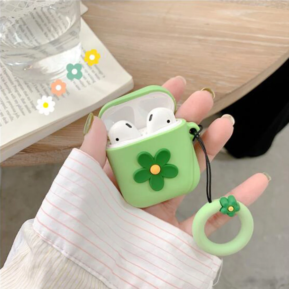 3D Earphone Case For Airpods Cute Cartoon Silicone Earphone Storage Case With Finger Ring Flower Portable Protective Cover 1
3D Earphone Case For Airpods Cute Cartoon Silicone Earphone Storage Case With Finger Ring Flower Portable Protective Cover 1