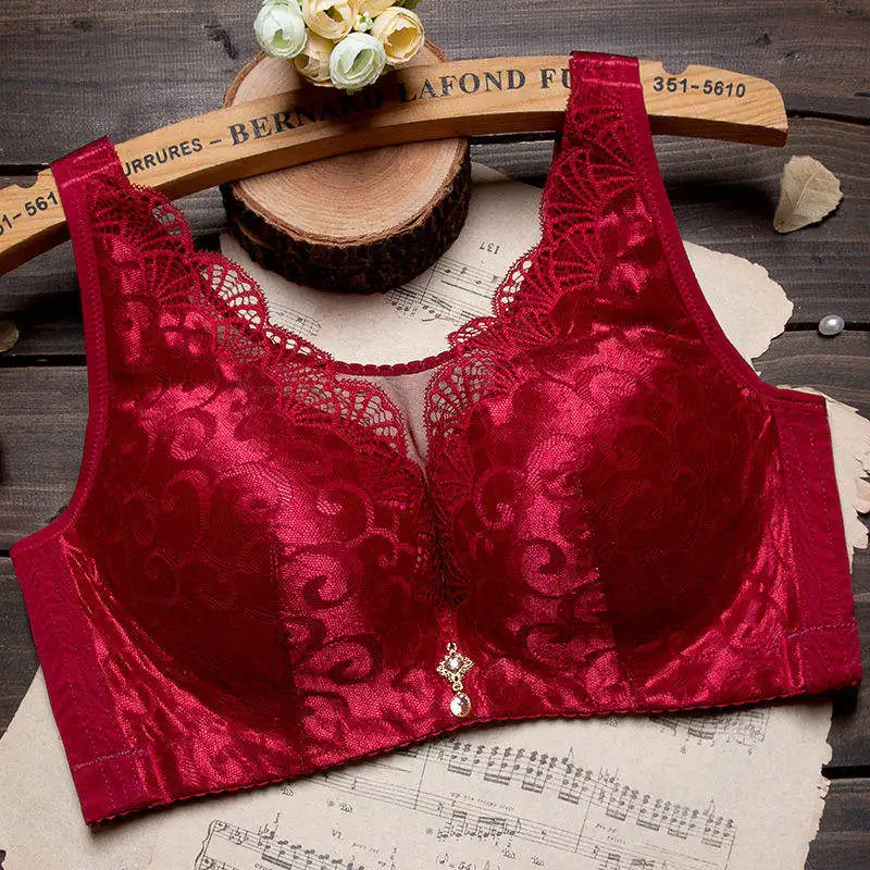 black plus size wireless adjustable lace Women's bra breast cover B C cup Large size Lace Bras Full cup thin underwear small bra
black plus size wireless adjustable lace Women's bra breast cover B C cup Large size Lace Bras Full cup thin underwear small bra