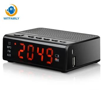 FM radio alarm Wireless Bluetooth Speakers LED Subwoofer Alarm snooze Clock Audio TF MP3 USB charge Port Phone Hands-free Calls
FM radio alarm Wireless Bluetooth Speakers LED Subwoofer Alarm snooze Clock Audio TF MP3 USB charge Port Phone Hands-free Calls