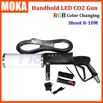 4 pcs LED Co2 Gun led dj light Cannon Co2 Pistol with RGB LED light effect flashlight portable gun party lights shoot 9-10Meter
4 pcs LED Co2 Gun led dj light Cannon Co2 Pistol with RGB LED light effect flashlight portable gun party lights shoot 9-10Meter