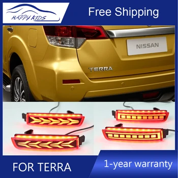 Car styling LED Bumper Lights For Nissan TERRA 2018 Reflector Bumper Lamp brake Light Driving+Reverse+signal Light
Car styling LED Bumper Lights For Nissan TERRA 2018 Reflector Bumper Lamp brake Light Driving+Reverse+signal Light