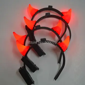 100pcs/lot led flashing headwear mini led horn headband bull OX HORN led flashing hair clip for Party supply
100pcs/lot led flashing headwear mini led horn headband bull OX HORN led flashing hair clip for Party supply