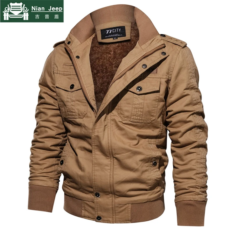 Winter Thicken Military Jacket Men 2018 New Pilot Jacket and Coat Army Men's Bomber Jackets jaqueta masculina Plus Size M-6XL
Winter Thicken Military Jacket Men 2018 New Pilot Jacket and Coat Army Men's Bomber Jackets jaqueta masculina Plus Size M-6XL