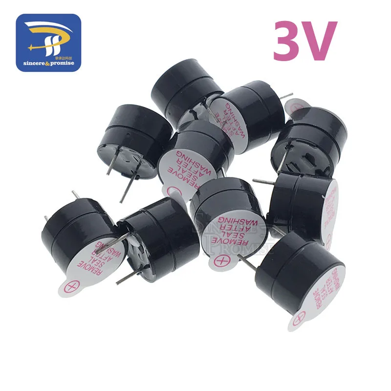 10pcs 3v Active Buzzer Magnetic Long Continous Beep Tone Alarm Ringer 12mm MINI Active Piezo Buzzers Fit For Computers Printers
10pcs 3v Active Buzzer Magnetic Long Continous Beep Tone Alarm Ringer 12mm MINI Active Piezo Buzzers Fit For Computers Printers