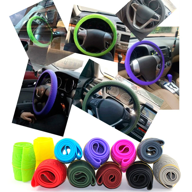 Universal Multi Colors Auto Silicone Steering Wheel Glove Cover Soft Car Steering Wheel Protection Cover Automobiles Accessories
Universal Multi Colors Auto Silicone Steering Wheel Glove Cover Soft Car Steering Wheel Protection Cover Automobiles Accessories
