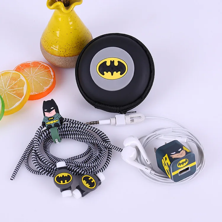 New Cartoon USB Cable Earphone Protector Set With Cable Winder Stickers Spiral Cord Protector For iphone 5 6 6s 7 8plus
New Cartoon USB Cable Earphone Protector Set With Cable Winder Stickers Spiral Cord Protector For iphone 5 6 6s 7 8plus