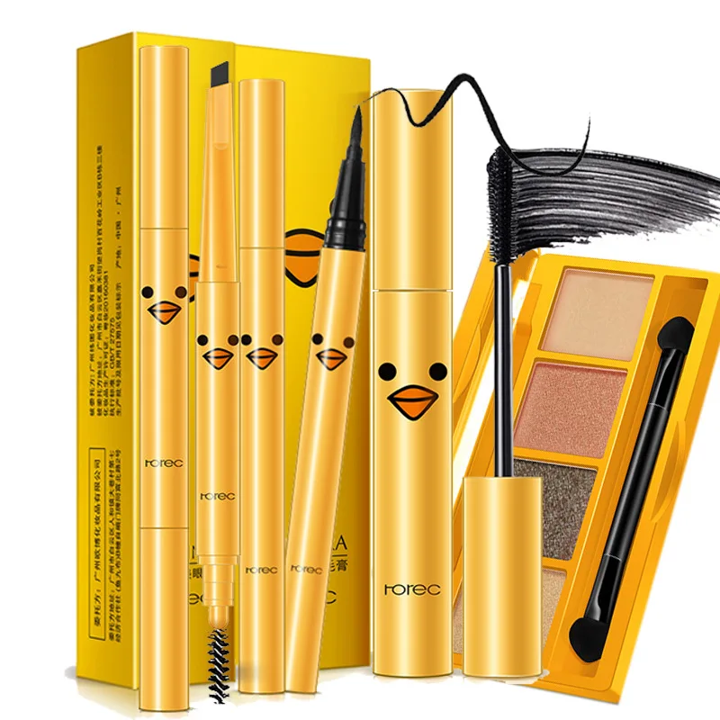 NAQIER Fashion Cute Makup Tool Kit 4 Pcs Cosmetics Including Eyeshadow Lipstick with Cosmetics Makeup Set for Gift
NAQIER Fashion Cute Makup Tool Kit 4 Pcs Cosmetics Including Eyeshadow Lipstick with Cosmetics Makeup Set for Gift
