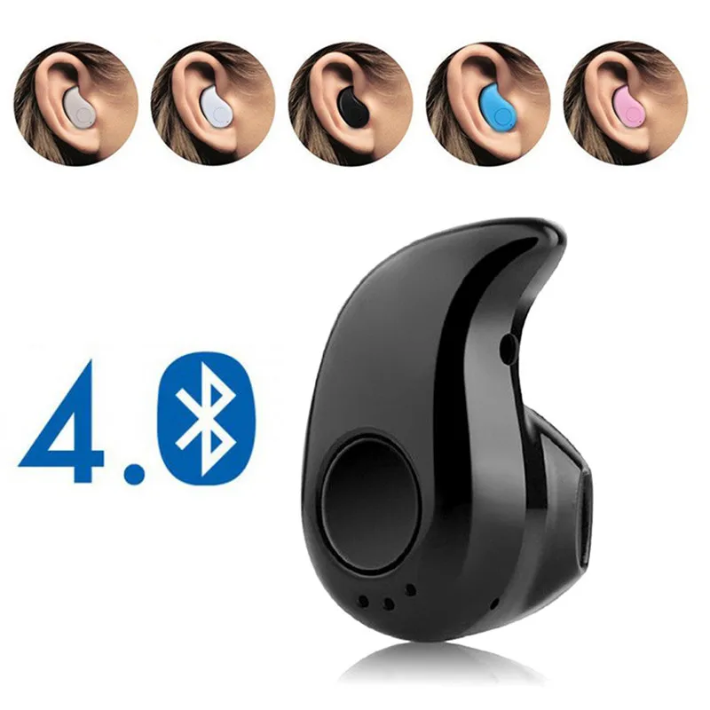 

Mini Bluetooth Wireless Earphone in Ear Sport with Mic Earpiece Invisible Headset Handsfree For Samsung Huawei Xiaomi For Phone