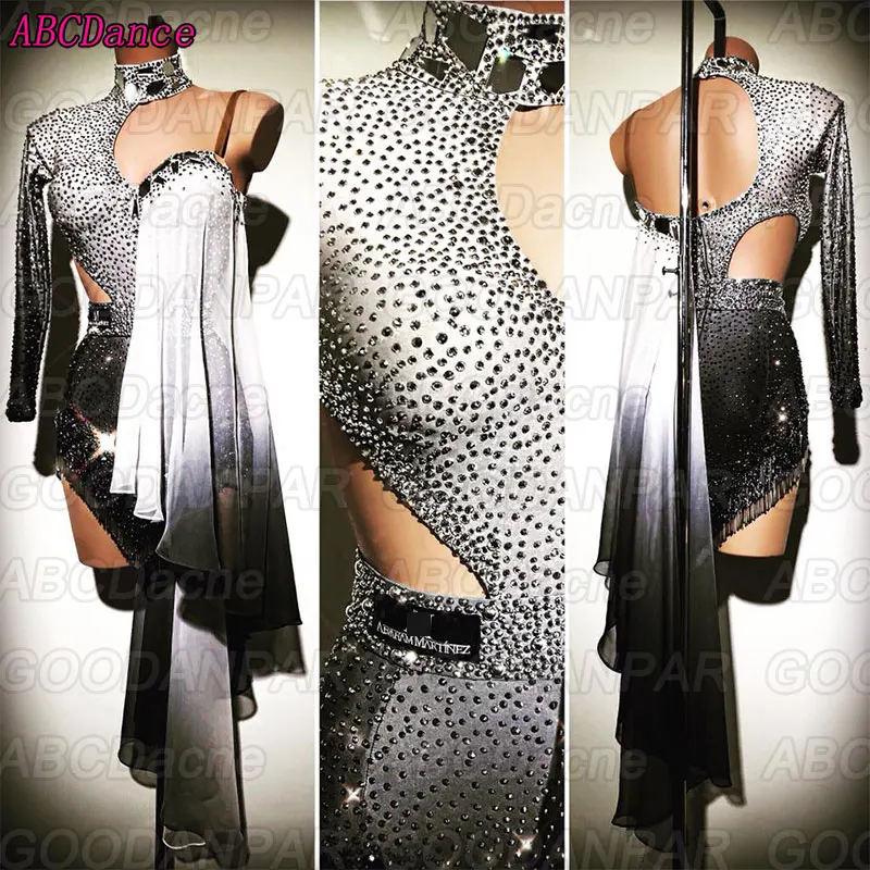 latin dance dress women Sexy high-Collar latin dance competition dresses cha cha dance dress
latin dance dress women Sexy high-Collar latin dance competition dresses cha cha dance dress