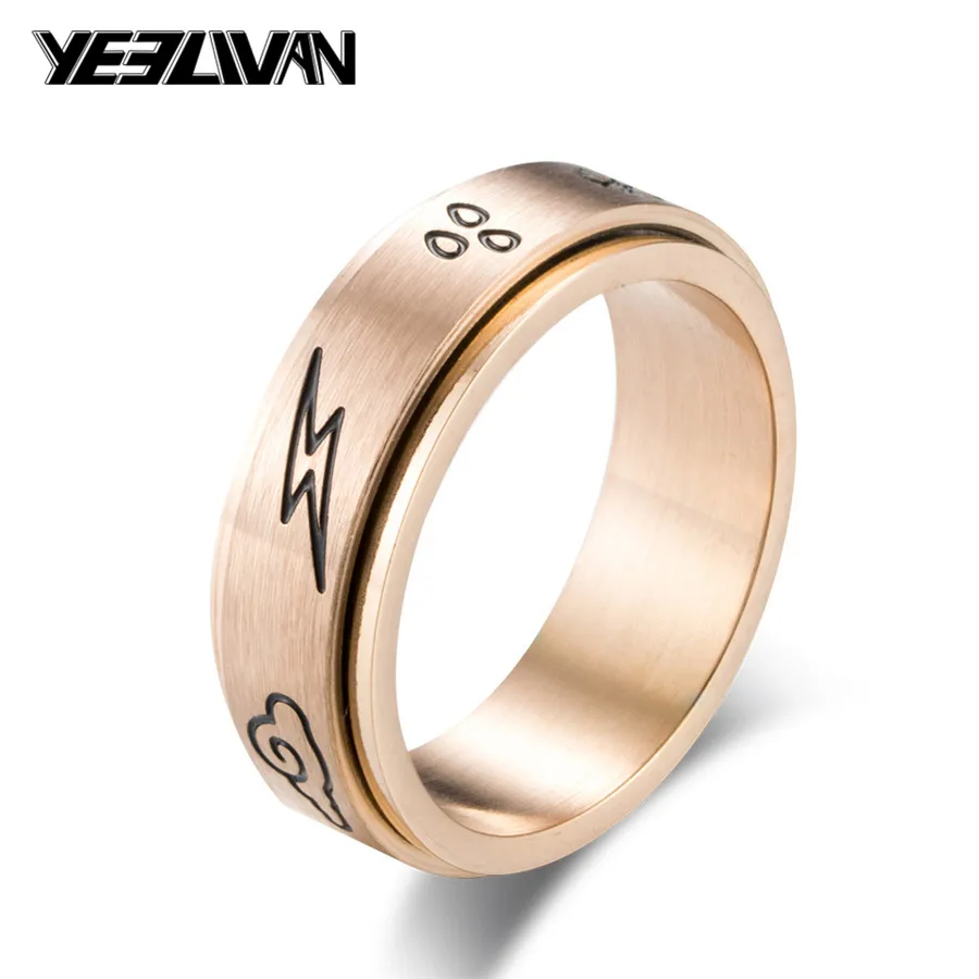 New Lightning Spinner Ring Vintage Star-Moon Weather Forecast Stainless Steel Ring Rose Gold Silver Rotating Rings for Women Men
New Lightning Spinner Ring Vintage Star-Moon Weather Forecast Stainless Steel Ring Rose Gold Silver Rotating Rings for Women Men