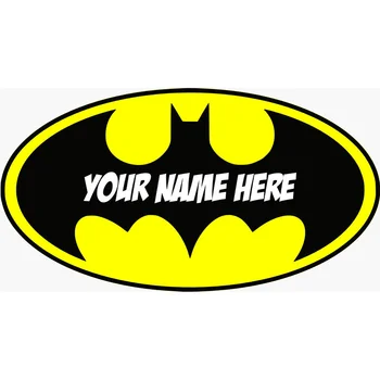 Personalised BATMAN LOGO Decal Removable WALL STICKER Home Decor Art YOUR NAME WALL DECALS Huge Size 800MMX460MM Multi Color
Personalised BATMAN LOGO Decal Removable WALL STICKER Home Decor Art YOUR NAME WALL DECALS Huge Size 800MMX460MM Multi Color