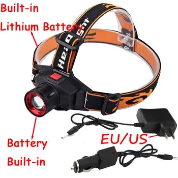 Rechargeable LED Headlamp + Charger Q5 Waterproof 1000lm Built-in Lithium Battery Head lamp 3 Mode Zoomable Torch Headlight
Rechargeable LED Headlamp + Charger Q5 Waterproof 1000lm Built-in Lithium Battery Head lamp 3 Mode Zoomable Torch Headlight