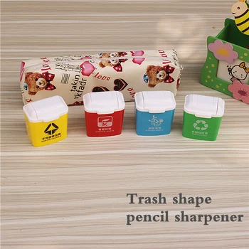 Cute trash can kids pencil sharpener Papeleria Sharpener for Pencils School Stationery
Cute trash can kids pencil sharpener Papeleria Sharpener for Pencils School Stationery