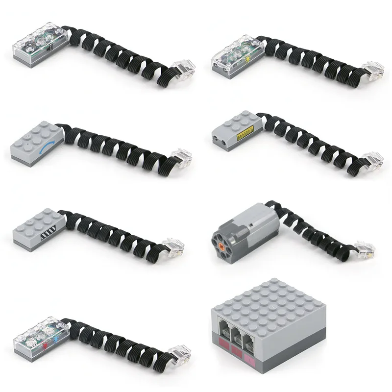 Technic MOC Pin wedo2.0 electronic building blocks assembled motor battery box motor line 9686 robot ev3 Compatible with
Technic MOC Pin wedo2.0 electronic building blocks assembled motor battery box motor line 9686 robot ev3 Compatible with