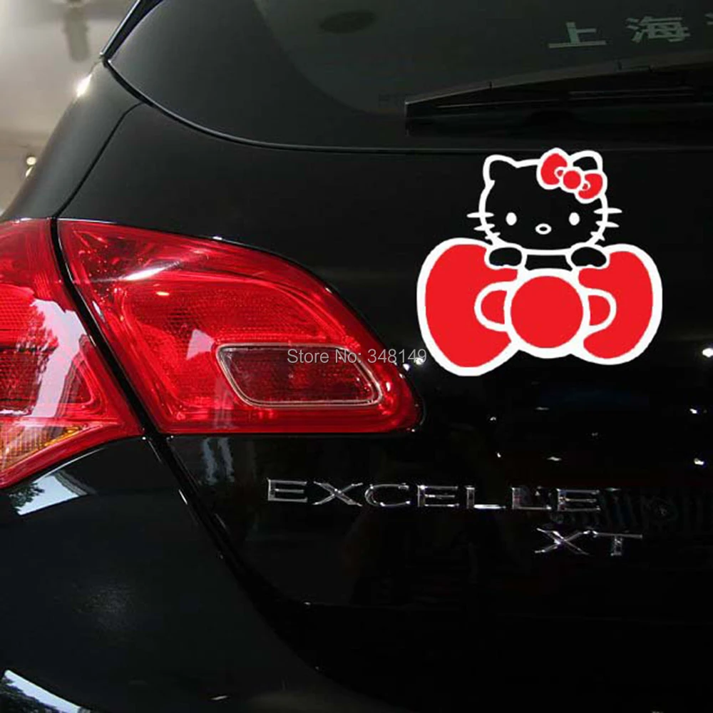 Aliauto Car Styling Butterfly Knot Hello Kitty Car Stickers Decal For Toyota Ford Chevrolet VW Tesla Honda Hyundai Kia Lada
Aliauto Car Styling Butterfly Knot Hello Kitty Car Stickers Decal For Toyota Ford Chevrolet VW Tesla Honda Hyundai Kia Lada