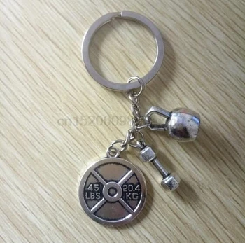 500Pcs Barbell weight Charm Chain Keychain - Dumbbell Charm Keychain Crossfit Jewelry Gym 
500Pcs Barbell weight Charm Chain Keychain - Dumbbell Charm Keychain Crossfit Jewelry Gym