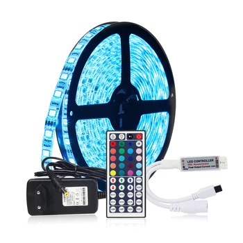 DC12V SMD 5050 RGB LED strip flexible light 60leds/m,5m/roll LED strip 5050 RGB IP65 waterproof with 44 key RGB controller
DC12V SMD 5050 RGB LED strip flexible light 60leds/m,5m/roll LED strip 5050 RGB IP65 waterproof with 44 key RGB controller