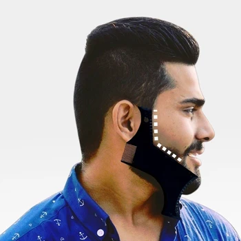 Beard Shaping Styling Template Comb Model Transparent Black Men's Beards Combs Beauty Tool For Hair Beard Trim Templates
Beard Shaping Styling Template Comb Model Transparent Black Men's Beards Combs Beauty Tool For Hair Beard Trim Templates