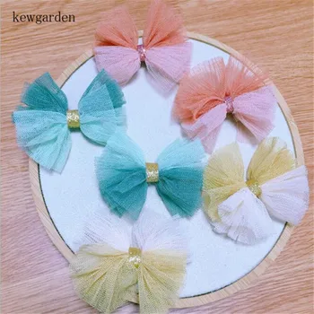 Kewgarden Kids Girl Double Colors Gauze Lace Bowknot Hairbows Hairpins Hairband Accessories Baby Headwear 5*7CM 3Pcs /Lot
Kewgarden Kids Girl Double Colors Gauze Lace Bowknot Hairbows Hairpins Hairband Accessories Baby Headwear 5*7CM 3Pcs /Lot