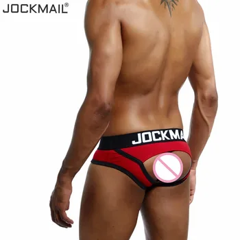 JOCKMAIL Brand sexy men underwear Open Backless Crotch mens briefs tanga hombre sissy Short Gay Underwear Slip Thongs Jockstraps
JOCKMAIL Brand sexy men underwear Open Backless Crotch mens briefs tanga hombre sissy Short Gay Underwear Slip Thongs Jockstraps