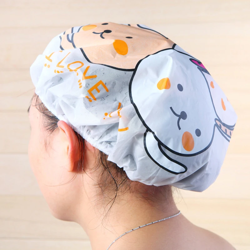 Women's Hat Bathing Cap Environmental Waterproof Shower Shampoo Cap Multiple Optional Random Delivery Hat for Styling Tools
Women's Hat Bathing Cap Environmental Waterproof Shower Shampoo Cap Multiple Optional Random Delivery Hat for Styling Tools