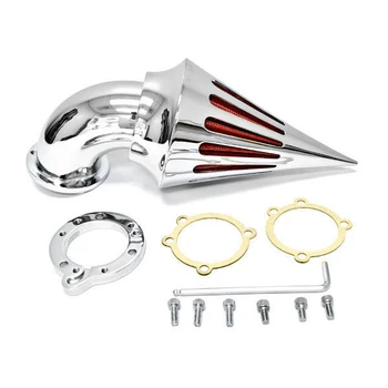 For EVO CV S&S Custom Sportster XL Touring Spike Cone Air Cleaner Intake Filter Kit Motorcycle Accessories Parts
For EVO CV S&S Custom Sportster XL Touring Spike Cone Air Cleaner Intake Filter Kit Motorcycle Accessories Parts