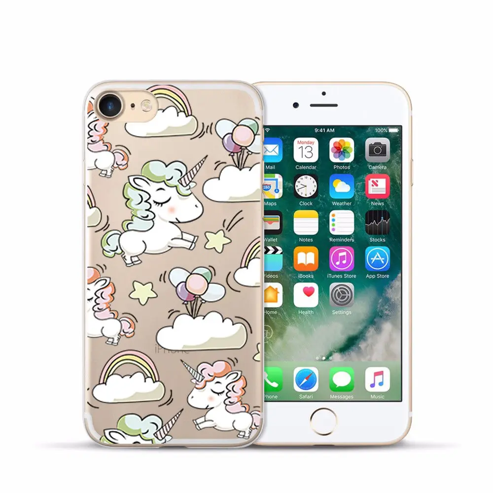 Arvin Case FOR Iphone 6s Soft Clear Protective TPU Back Cover FOR 5 5S 6 sPlus X XS Max XR Painting Silicon Cover FOR Iphone 7 (1)