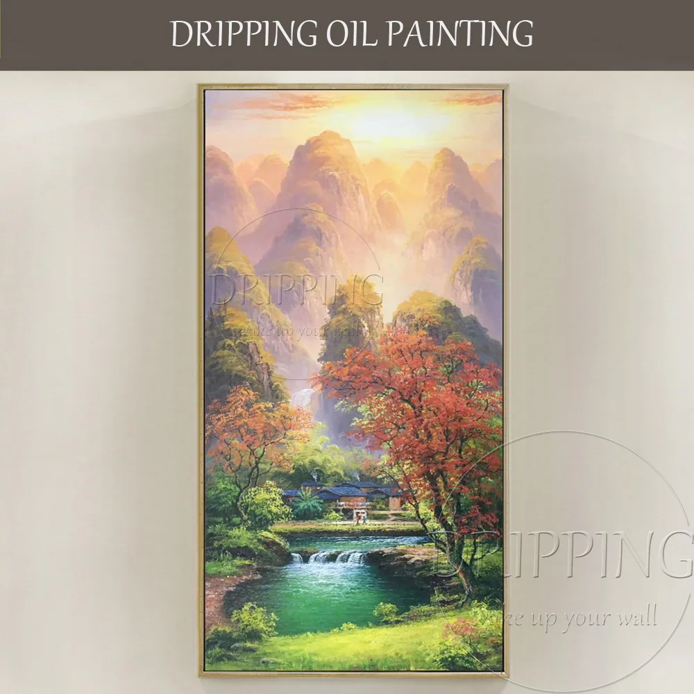 Skilled Artist Pure Hand-painted High Quality Impressionist Landscape Oil Painting on Canvas Mountain and Country Oil Painting
Skilled Artist Pure Hand-painted High Quality Impressionist Landscape Oil Painting on Canvas Mountain and Country Oil Painting
