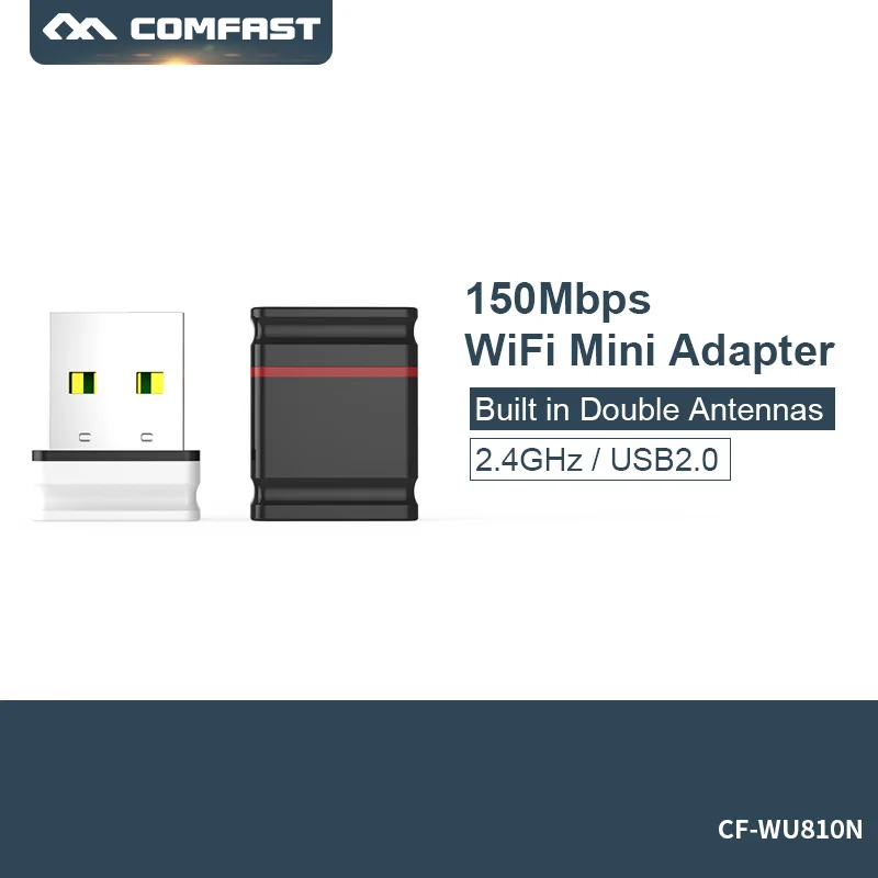 High Speed Mini USB Wifi Adapter 150Mbps PC USB Wi-fi Receiver Wireless Network Card 802.11b/n/g USB Card
High Speed Mini USB Wifi Adapter 150Mbps PC USB Wi-fi Receiver Wireless Network Card 802.11b/n/g USB Card