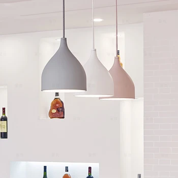 Pendant Lights E27 Holder Dining Room Pendant Lamps Modern Colorful Restaurant Coffee Bedroom Lighting Aluminum Alloy Shell
Pendant Lights E27 Holder Dining Room Pendant Lamps Modern Colorful Restaurant Coffee Bedroom Lighting Aluminum Alloy Shell
