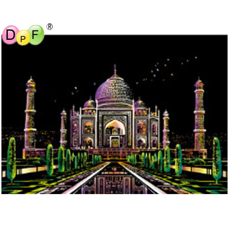 DPF Scratch Pictures Paper 41x28.7cm Creative Set Screen Postcard Thai Taj Mahal Art Gifts Fashion DIY Drawing Picture Wall
DPF Scratch Pictures Paper 41x28.7cm Creative Set Screen Postcard Thai Taj Mahal Art Gifts Fashion DIY Drawing Picture Wall