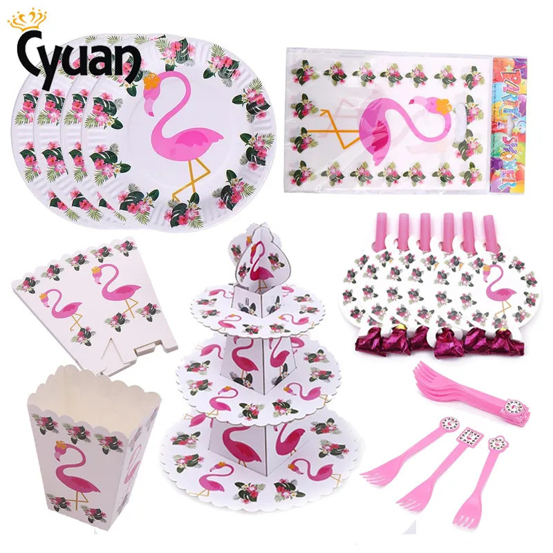 Summer Flamingo Party Decorations Disposable Tableware kits Paper Straw Plates Tablecloth Birthday Wedding Party Favors Supplies
Summer Flamingo Party Decorations Disposable Tableware kits Paper Straw Plates Tablecloth Birthday Wedding Party Favors Supplies