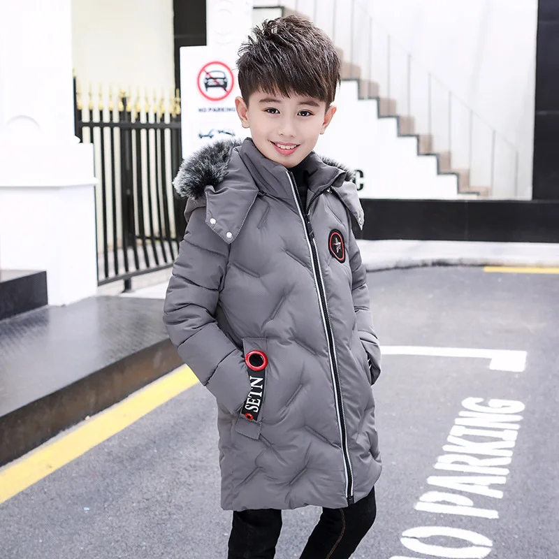 Fashion 2019 Winter Jacket Boy Baby Clothes Winter Coat Boys Long Hooeded Winter Warm Jackets Outerwear Parks Down Cotton Coats 
Fashion 2019 Winter Jacket Boy Baby Clothes Winter Coat Boys Long Hooeded Winter Warm Jackets Outerwear Parks Down Cotton Coats