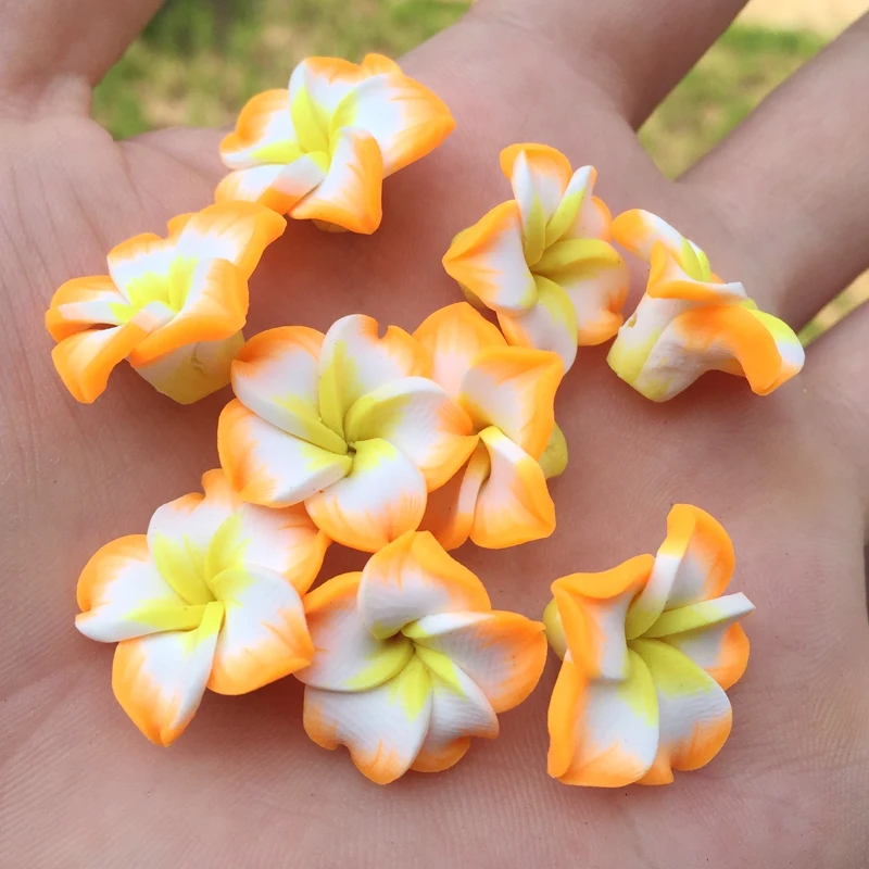 NEW 10pieces/bag 19mm Polymer Clay Lapel Flower Petals Perforated For DIY Curtain Beads Necklace Earrings Accessories
NEW 10pieces/bag 19mm Polymer Clay Lapel Flower Petals Perforated For DIY Curtain Beads Necklace Earrings Accessories