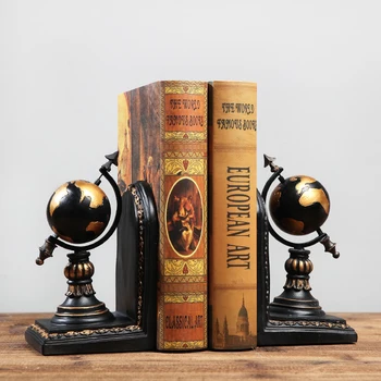 Nordic Style Retro Globe Bookends example Room bookend Creative office desktop furnishing articles
Nordic Style Retro Globe Bookends example Room bookend Creative office desktop furnishing articles