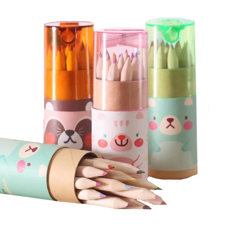 1Box/lots Mini 12 Colored Pencils Paintbrush Coloring Pen Cute Color Pencil For School Supplies Students
1Box/lots Mini 12 Colored Pencils Paintbrush Coloring Pen Cute Color Pencil For School Supplies Students