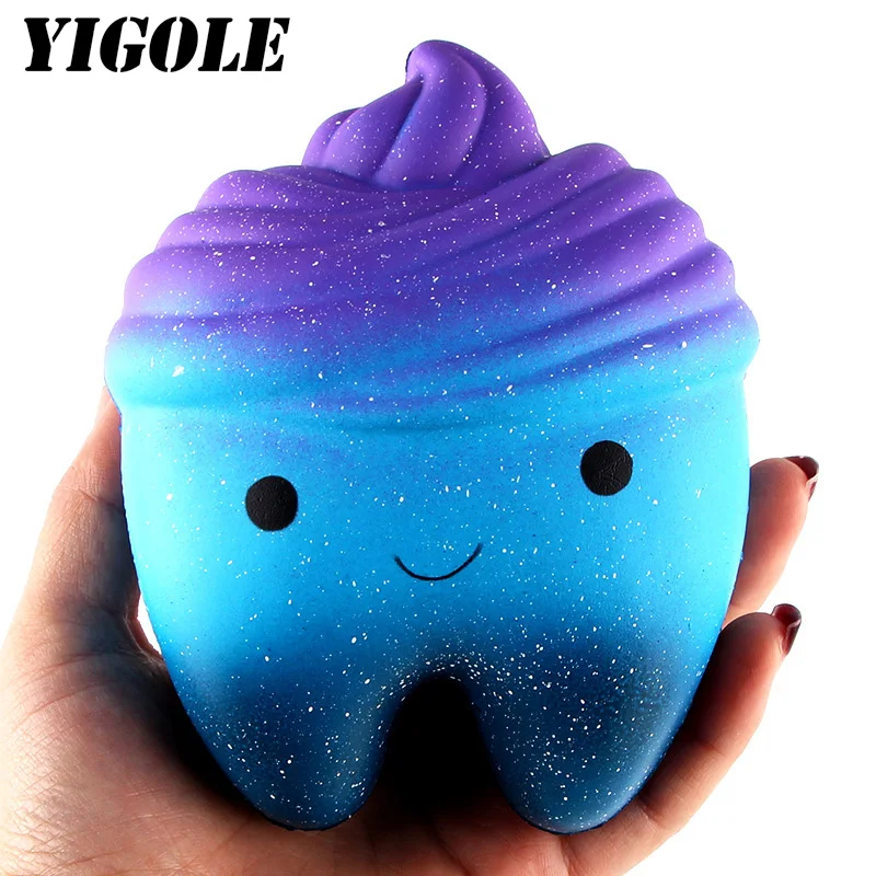 Pretty Starry Sky Tooth Squishy Toy Anti Stress Squeeze Soft Slow Rising Cute Cartoon Tooths Squishy PU Antistress Toys
Pretty Starry Sky Tooth Squishy Toy Anti Stress Squeeze Soft Slow Rising Cute Cartoon Tooths Squishy PU Antistress Toys