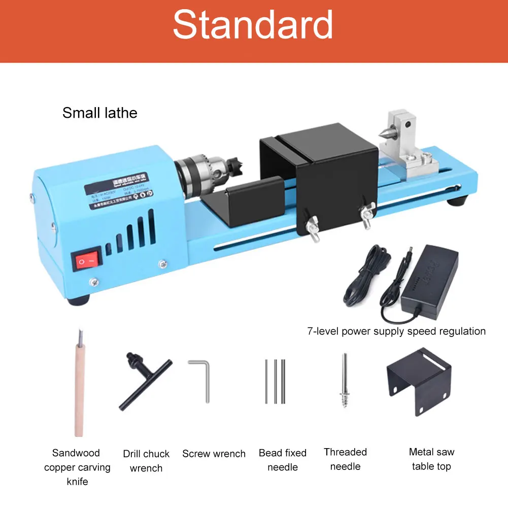 Novel 150W Mini Lathe Beads Polisher Machine DIY CNC Machining for Table Woodworking Wood DIY Tool Shipping
Novel 150W Mini Lathe Beads Polisher Machine DIY CNC Machining for Table Woodworking Wood DIY Tool Shipping