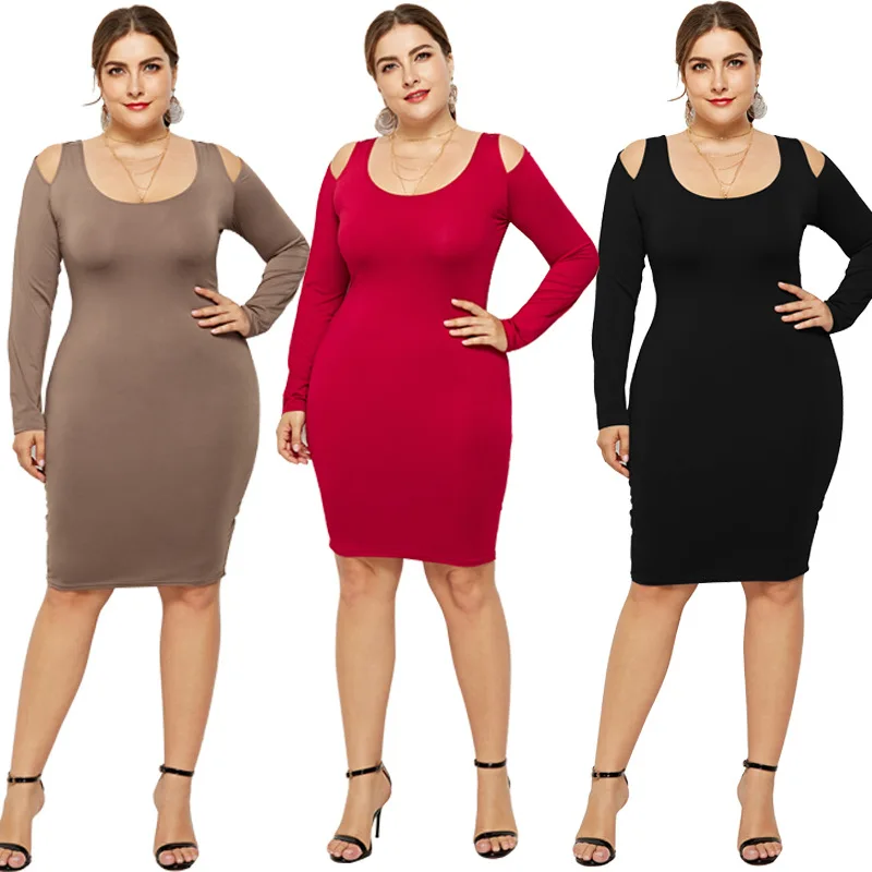 L-3XL Summer 2019 Casual Sexy Women Dresses O-neck Long Sleeve Off Shoulder Slim Sexy Dress Ladies Office Dress Stretch Vestidos
L-3XL Summer 2019 Casual Sexy Women Dresses O-neck Long Sleeve Off Shoulder Slim Sexy Dress Ladies Office Dress Stretch Vestidos