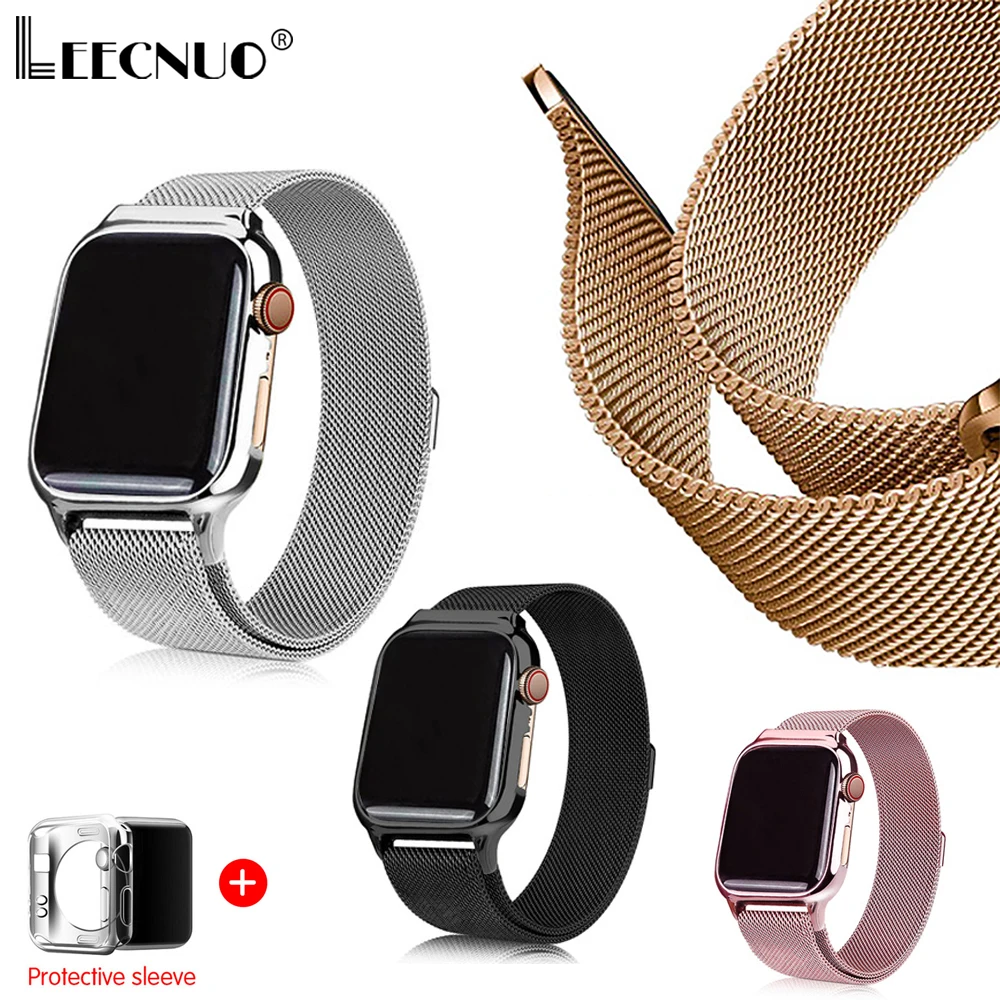Leecnuo Watch Band Strap for Apple Watch 42MM 38MM Milanese Loop Bracelet Watch Strap for iWatch Series 1/2/3 Watchband
Leecnuo Watch Band Strap for Apple Watch 42MM 38MM Milanese Loop Bracelet Watch Strap for iWatch Series 1/2/3 Watchband