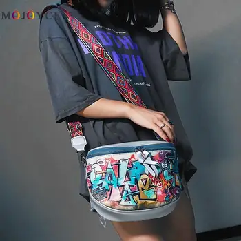 Hip-hop Cartoon Street Style Graffiti Printed PU Leather Messenger Bag Girl Female Travel Women Shoulder Bag Crossbody Handbag
Hip-hop Cartoon Street Style Graffiti Printed PU Leather Messenger Bag Girl Female Travel Women Shoulder Bag Crossbody Handbag