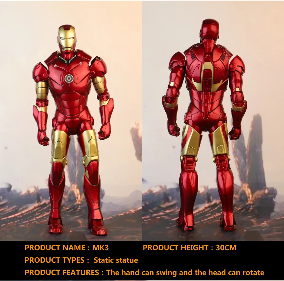 Iron Man Action Figures Toy Avengers Infinity War